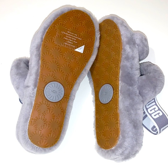 NWOT Ugg Women’s Oh Yeah Slipper Soft Amethyst Gray Size 9 - Picture 13 of 13